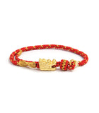Dragon Head with Red String Bracelet