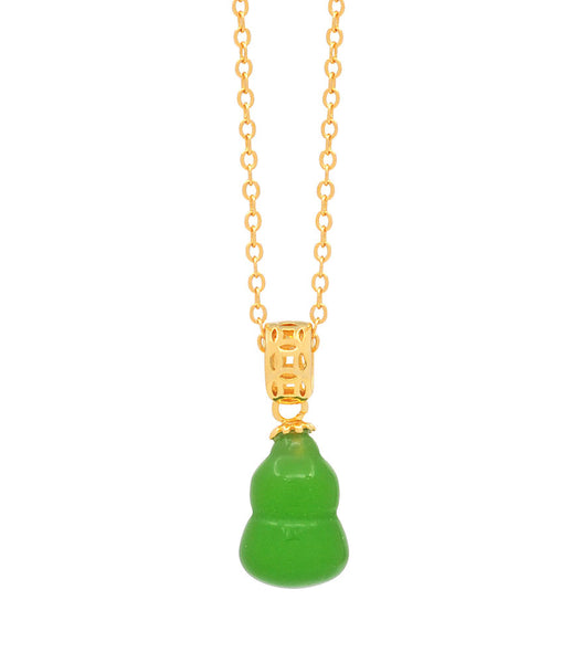 Jade Wu Lou Necklace
