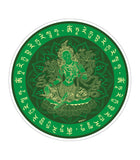 Green Tara Window Sticker (2 Pieces)