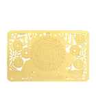 "Increase Your Wealth Luck" Gold Talisman Card
