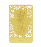 Anti-Jealousy Gold Talisman Card