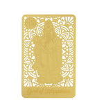 "Fuk Luk Sau" Three Star Gods Gold Card to Attract Health, Wealth and Happiness