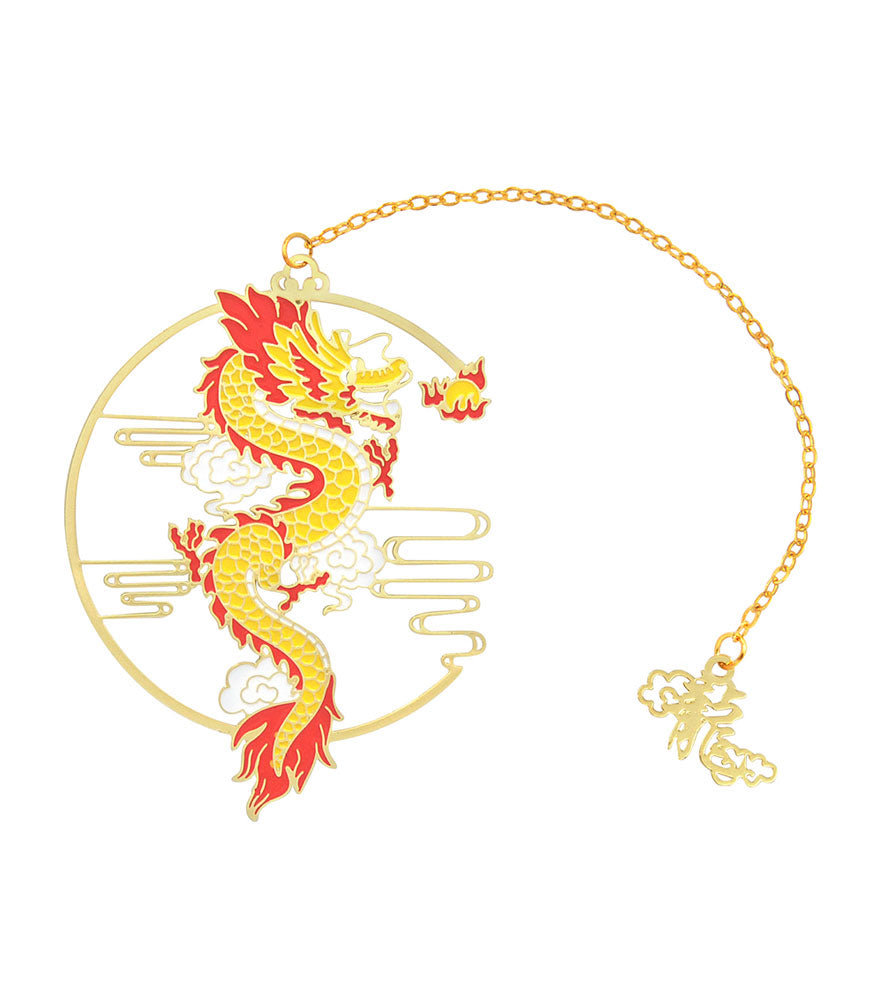 Golden Dragon Bookmark