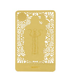 "Fuk Luk Sau" Three Star Gods Gold Card to Attract Health, Wealth and Happiness