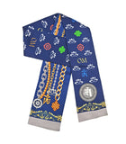 Travel Protection Silk Tie Scarf