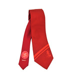 Red "HUM" Tie with Success Amulet