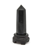 Rainbow Obsidian Point With Stand
