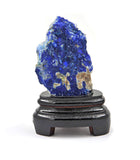 Natural Azurite Stone with Stand