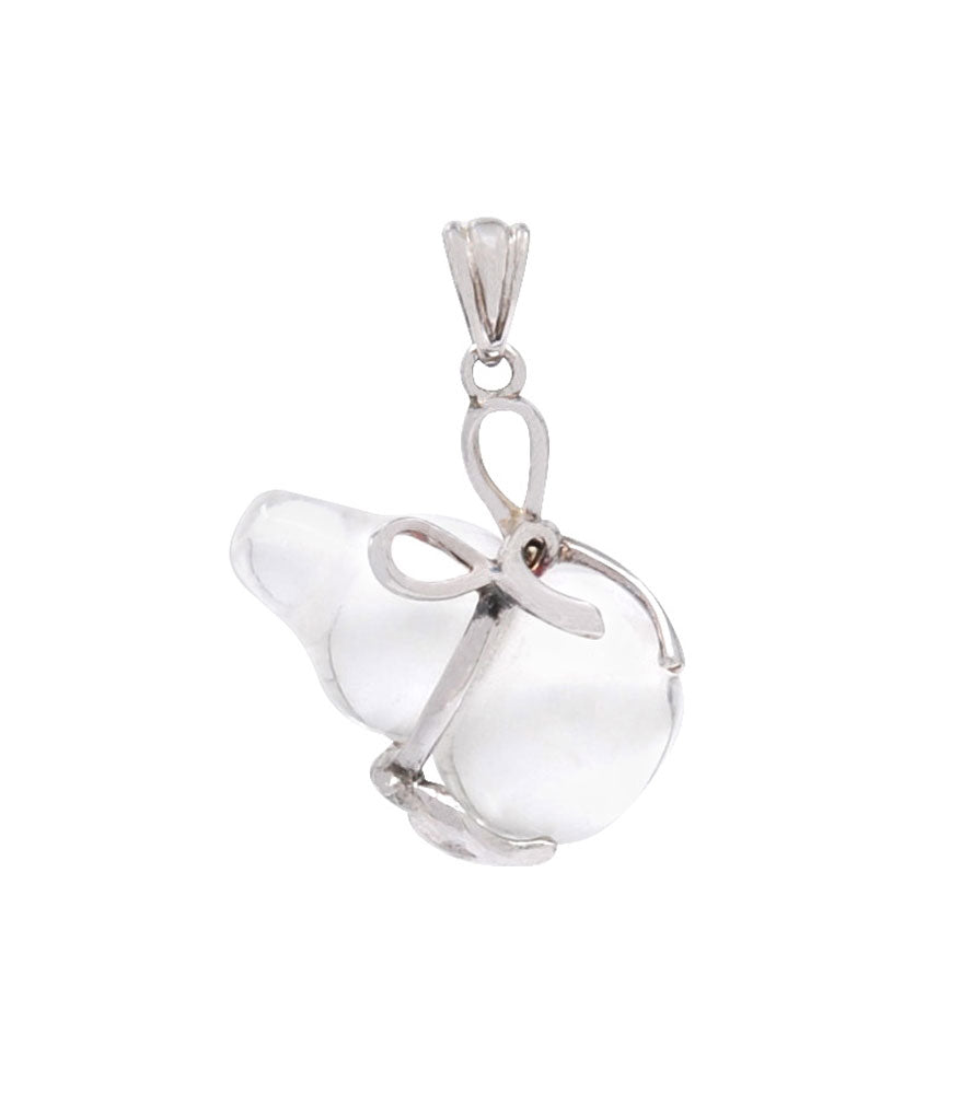 Clear Crystal Wu Luo Pendant