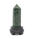 Green Phlogopite Point with Stand