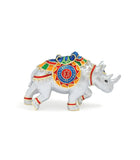 Active Rhinoceros & Elephant