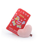 Ang Pow & Heart Dog Toy