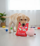 Ang Pow & Heart Dog Toy