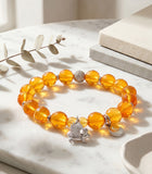 Sky Porcupine Charm Bracelet with Citrine