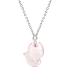 Rose Quartz Fox Pendant