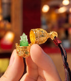 Green Tara Locket Pendant with Cord