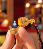 Medicine Buddha Locket Pendant with Cord