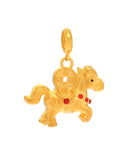 Gift of Gold - Horse with Coin Pendant