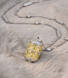 Prayer Wheel Pendant for Wealth