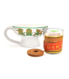 Protection Incense Holder with Sandalwood Incense