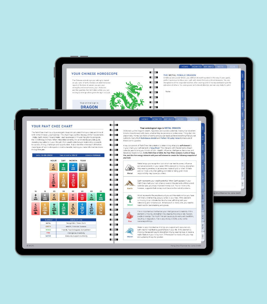 Feng Shui Digital Planner for 2026 – FSMegamall.com