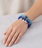 Elephant & Rhinoceros Anti Burglary Charms Bracelet