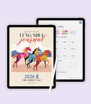 Feng Shui Digital Journal for 2026