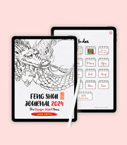 Feng Shui Digital Journal for 2024