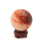 Red Agate Sphere with Stand (30mm)