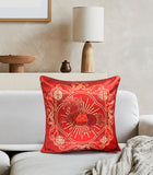 Horse Red Cushion Cover (Pair)