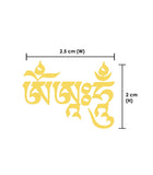 Om Ah Hum Sticker (Set of 5)