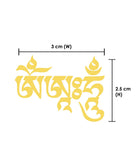 Om Ah Hum Sticker (Set of 5)