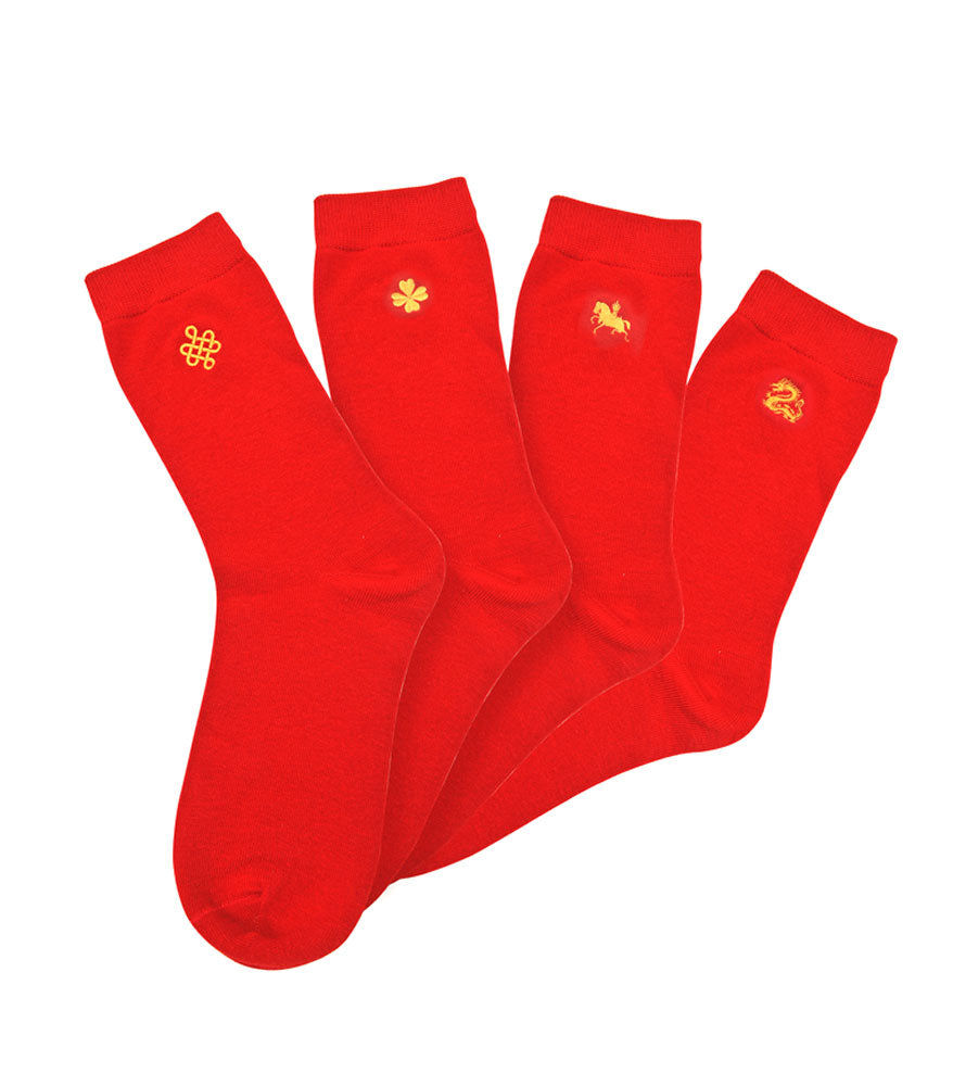 WOFS Lucky Red Socks