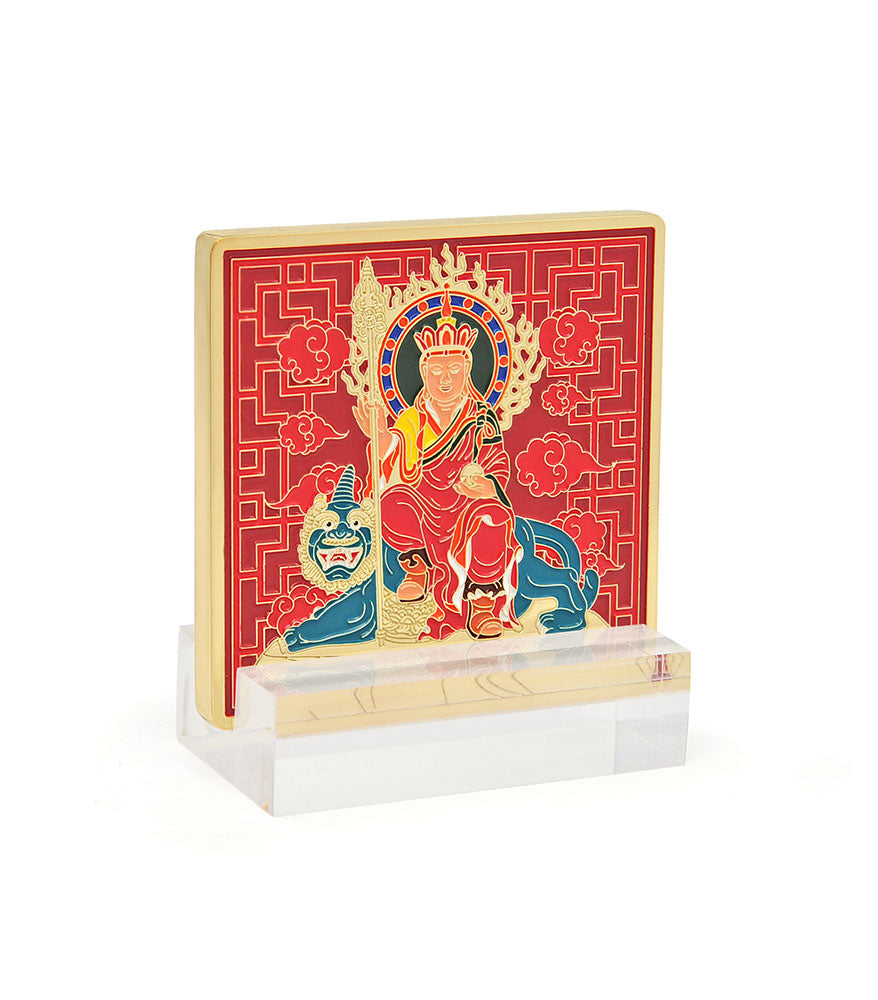 Ksitigarbha, Buddha of Protection Mini Plaque