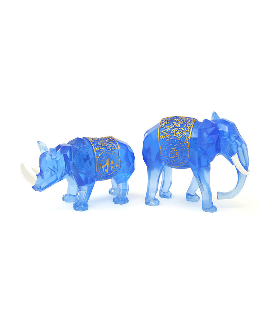 Royal Elephant And Cosmic Rhinoceros