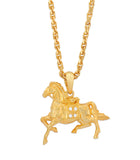 Windhorse Pendant with Chain