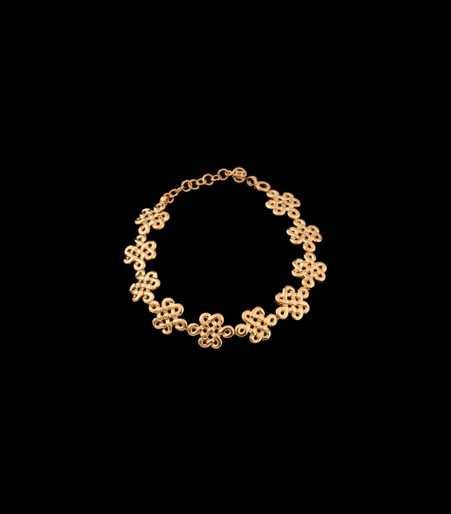 Gift of Gold - Mystic Knot Bracelet 10)