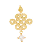 Gift of Gold - Mystic Knot with Zircon (S)
