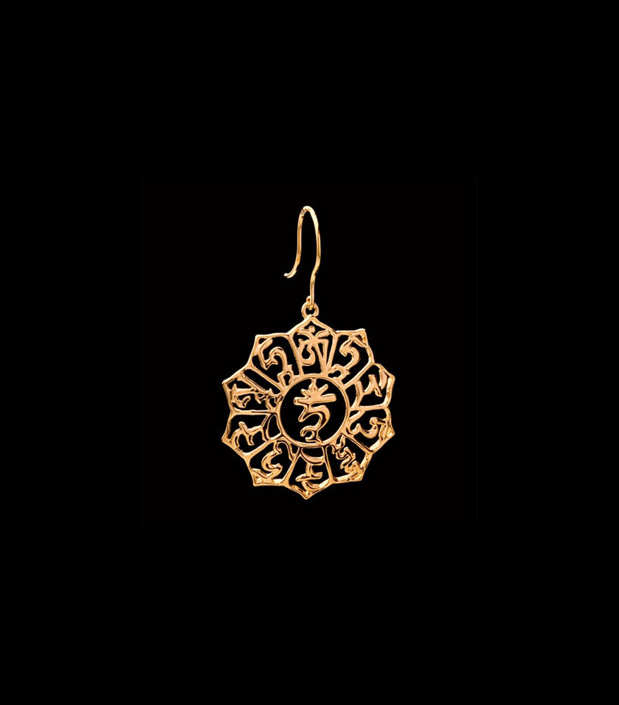 Gift of Gold - Mandala Earring