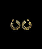 Gift of Gold - Om Mani Padme Hum with Coin Earring