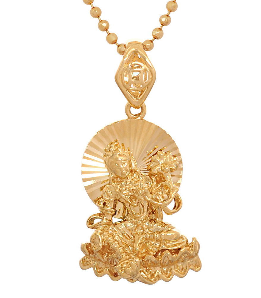 Gift of Gold - Green Tara Pendant