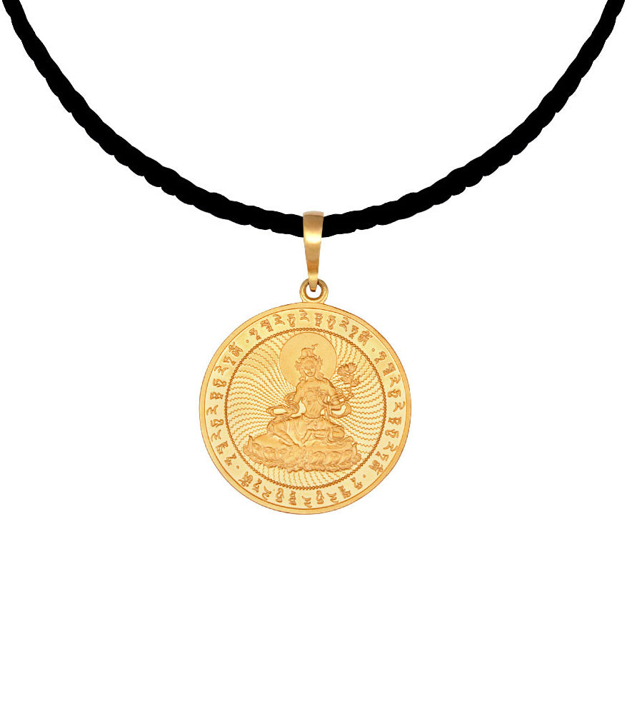 The Amulet Medallion of Green Tara