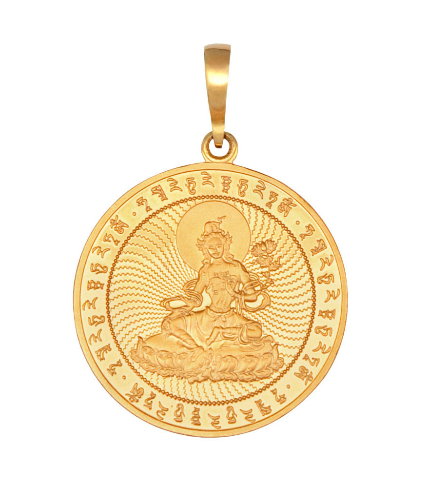 The Amulet Medallion of Green Tara