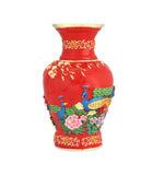 Bejewelled Action Vase (Red)