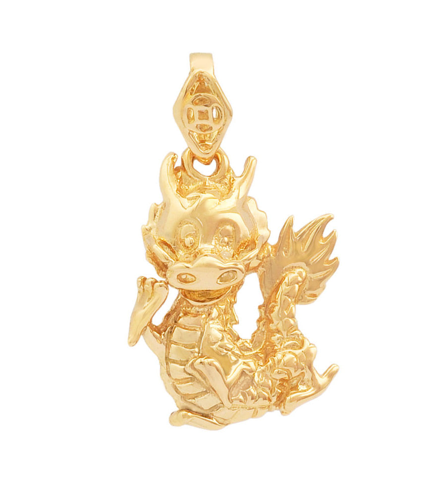 Gift of Gold - Dragon Zodiac Pendant