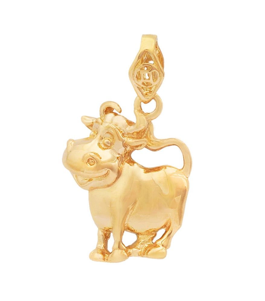 Gift of Gold - Ox Zodiac Pendant