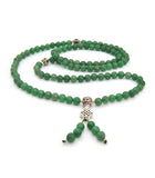 Aventurine Faceted Mala (8MM) + Free Chant A Mantra Booklet