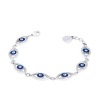 Anti Evil Eye Bracelet (Silver)