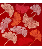 Ginkgo Leaves (Red)