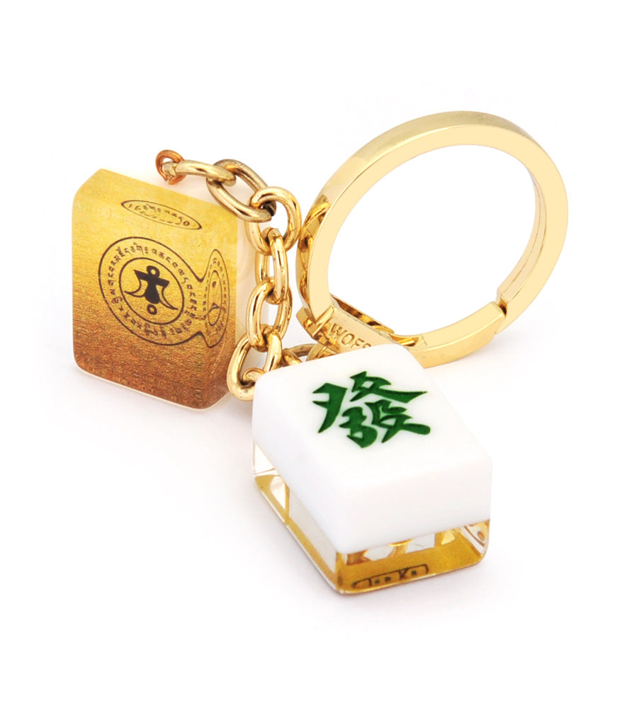 "Lucky Mahjong Tiles" Amulet for Wealth & Windfall Luck